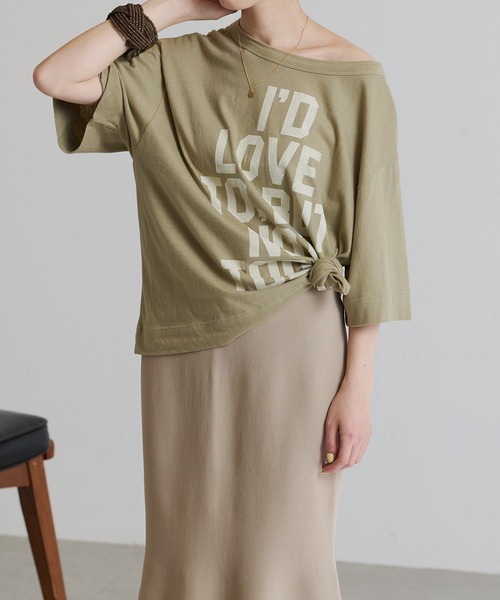 気負わないおしゃれが叶うロゴtシャツ Tシャツ カットソー Collage Gallardagalante コラージュガリャルダガランテ のファッション通販 Zozotown