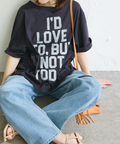 気負わないおしゃれが叶うロゴtシャツ Tシャツ カットソー Collage Gallardagalante コラージュガリャルダガランテ のファッション通販 Zozotown 気負わないおしゃれが叶うロゴtシャツ Tシャツ カットソー Collage Gallardagalante コラージュガリャルダガランテ のファッション通販 Zozotown