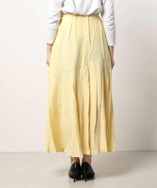 DONOBAN(ドノバン)の「ヴィンテージサテン切替スカート(スカート・レディース・ピンク/イエロー/ブルー・F)」の5枚目の写真