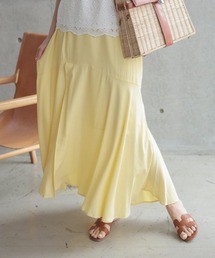 DONOBAN | ヴィンテージサテン切替スカート(スカート)