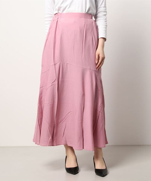 DONOBAN(ドノバン)の「ヴィンテージサテン切替スカート(スカート・レディース・ピンク/イエロー/ブルー・F)」の7枚目の写真