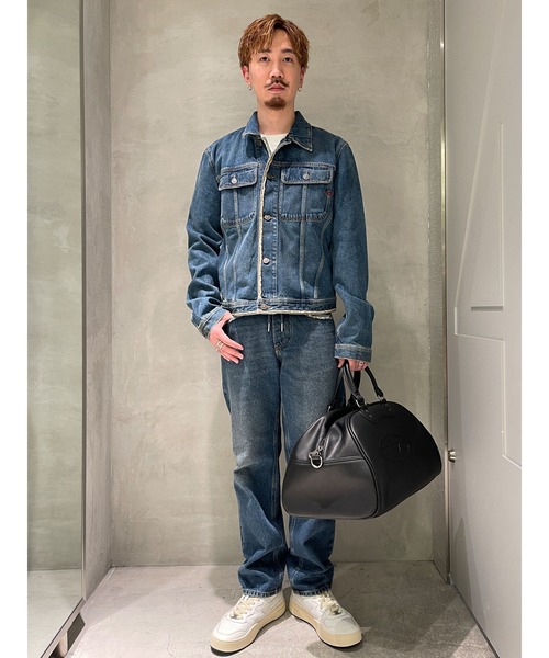 DIESEL（ディーゼル）の「メンズ 22FW デニム ジャケット ダメージ加工