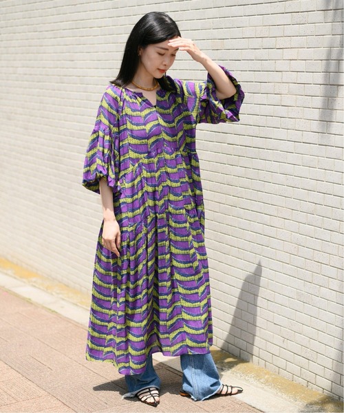 ✨️美品✨️ジャーナルスタンダードレサージュ　ワンピース　アサポプリンリラックス journal standard L'essage（ジャーナルスタンダードレサージュ