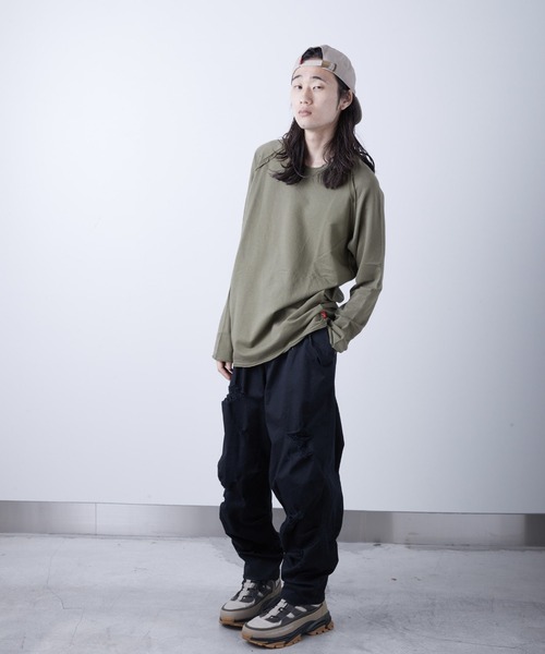 VIRGOwearworks（ヴァルゴウェアワークス）の「PREFERENCE 22（Tシャツ/カットソー・メンズ・チャコールグレー/ブラック/カーキ・2/4/3）」の7枚目の写真