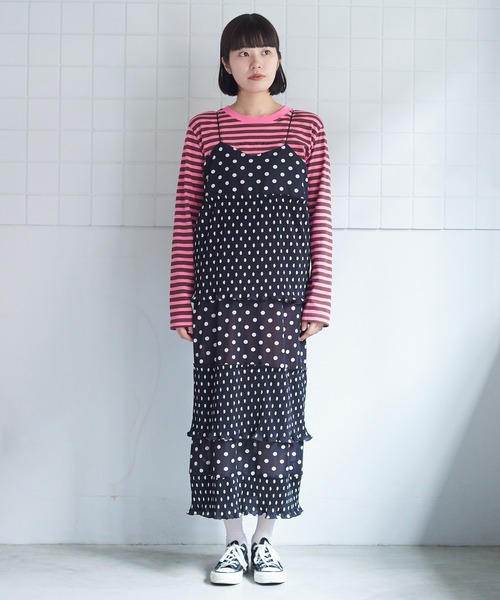 bulle de savon（ビュルデサボン）の「Pe/mizutama プリーツ