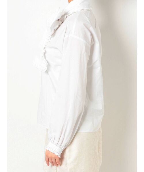 merry jenny(メリージェニー)の「フリルリボンボウタイブラウス(シャツ/ブラウス・レディース・ブラック/オフホワイト/ブルー・FREE)」の19枚目の写真