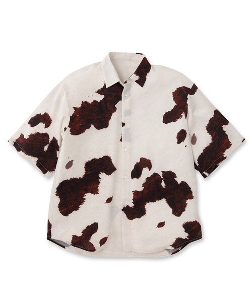 tk.TAKEO KIKUCHI(ティーケータケオキクチ)の「◆アニマルプリントオーバーシャツ(シャツ/ブラウス・メンズ・ホワイト系6/ブラック系3・01/02/03)」の11枚目の写真