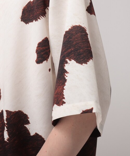 tk.TAKEO KIKUCHI(ティーケータケオキクチ)の「◆アニマルプリントオーバーシャツ(シャツ/ブラウス・メンズ・ホワイト系6/ブラック系3・01/02/03)」の10枚目の写真