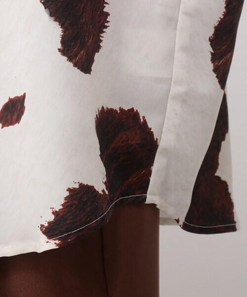 tk.TAKEO KIKUCHI(ティーケータケオキクチ)の「◆アニマルプリントオーバーシャツ(シャツ/ブラウス・メンズ・ホワイト系6/ブラック系3・01/02/03)」の6枚目の写真