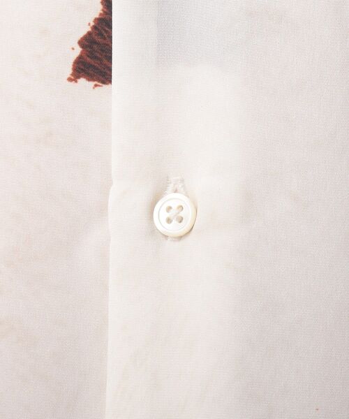 tk.TAKEO KIKUCHI(ティーケータケオキクチ)の「◆アニマルプリントオーバーシャツ(シャツ/ブラウス・メンズ・ホワイト系6/ブラック系3・01/02/03)」の9枚目の写真