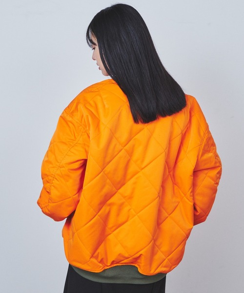 THE STANDARD(ザスタンダード)の「WEGO/リバーシブルMA-1(MA-1・メンズ・カーキ/ブラック/グレー・MEDIUM/X-LARGE/LARGE)」の6枚目の写真