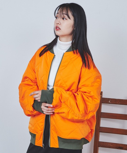 THE STANDARD(ザスタンダード)の「WEGO/リバーシブルMA-1(MA-1・メンズ・カーキ/ブラック/グレー・MEDIUM/X-LARGE/LARGE)」の7枚目の写真