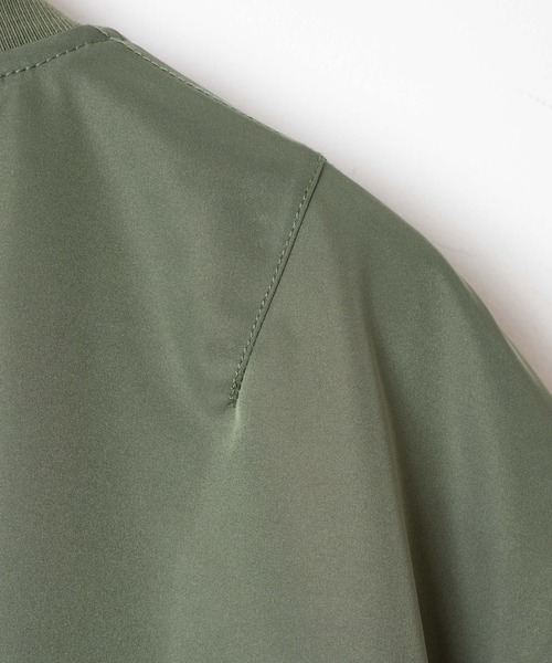 THE STANDARD(ザスタンダード)の「WEGO/リバーシブルMA-1(MA-1・メンズ・カーキ/ブラック/グレー・MEDIUM/X-LARGE/LARGE)」の17枚目の写真