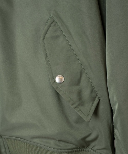 THE STANDARD(ザスタンダード)の「WEGO/リバーシブルMA-1(MA-1・メンズ・カーキ/ブラック/グレー・MEDIUM/X-LARGE/LARGE)」の19枚目の写真