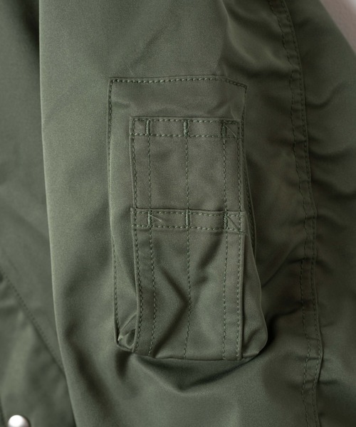 THE STANDARD(ザスタンダード)の「WEGO/リバーシブルMA-1(MA-1・メンズ・カーキ/ブラック/グレー・MEDIUM/X-LARGE/LARGE)」の21枚目の写真