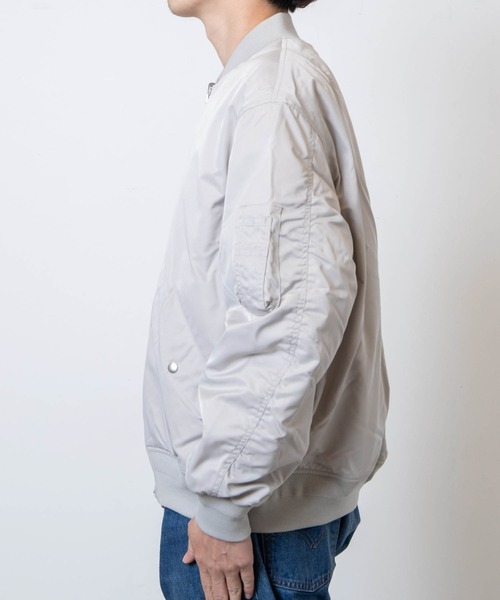 THE STANDARD(ザスタンダード)の「WEGO/リバーシブルMA-1(MA-1・メンズ・カーキ/ブラック/グレー・MEDIUM/X-LARGE/LARGE)」の9枚目の写真