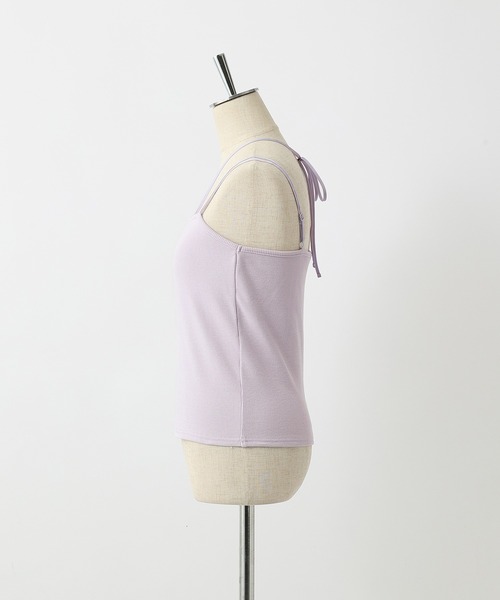 カップ付きホルターネックキャミ（キャミソール）｜one after another