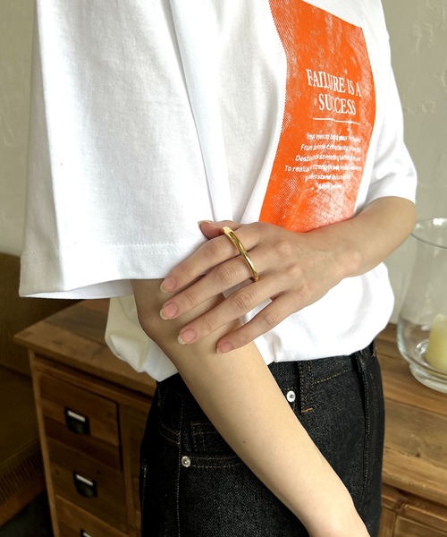 LIAN(リアン)の「ダブルフィンガーリング(リング・レディース・シルバー/ゴールド・FREE)」の11枚目の写真