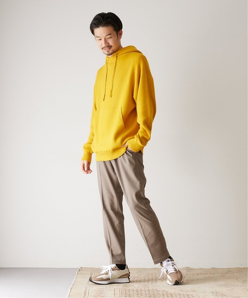 417 EDIFICE(フォーワンセブンエディフィス)の「コットンカシミヤスムース パーカー(パーカー・メンズ・ブラック/グレー/イエロー/ブルー/グリーン・SMALL/MEDIUM/LARGE)」の19枚目の写真