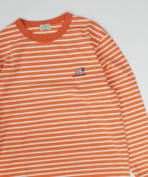TES HUNTINGTON BORDER LONG SLEEVE T-SHIRT / ロンT
