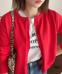 feepur | 【ハンドウォッシャブル】スポンディッシュコンパクトカーディガン(カーディガン/ボレロ)