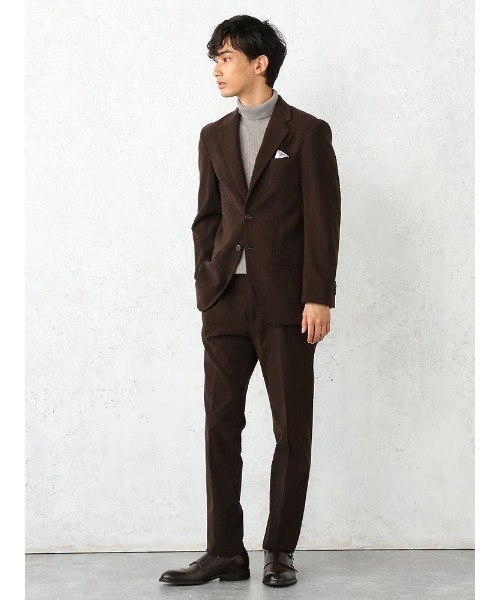 Perfect Suit FActory(パーフェクトスーツファクトリー)の「リブタートルネック セーター ブラック/グレー/ベージュ/ブラウン(ニット/セーター・メンズ・ブラウン/ベージュ/チャコールグレー/ブラック・M/L/LL)」の11枚目の写真