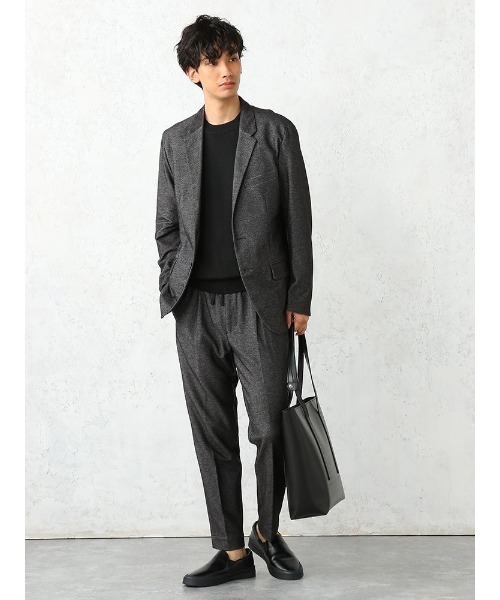 Perfect Suit FActory(パーフェクトスーツファクトリー)の「リブタートルネック セーター ブラック/グレー/ベージュ/ブラウン(ニット/セーター・メンズ・ブラウン/ベージュ/チャコールグレー/ブラック・M/L/LL)」の17枚目の写真