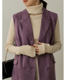 Re:EDIT | [2022A/W COLLECTION]タートルネック指穴リブニットトップス(ニット/セーター)