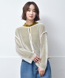 パイピングメッシュカーデ