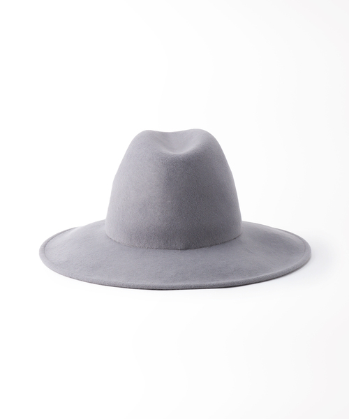 Spick & Span（スピックアンドスパン）の「【Benelli Montacone/ベネリモンタコーネ】 フェルトHAT（ハット・レディース・ライトグレー/ベージュ・57）」の10枚目の写真