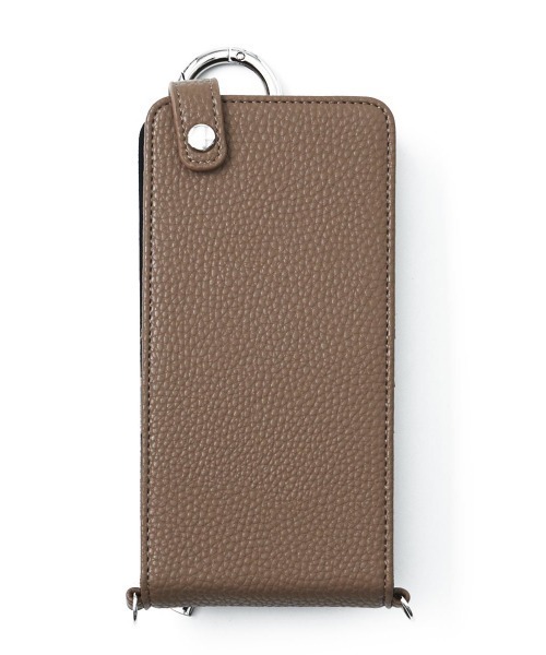 ajew（エジュー）の「ajew/エジュー/【ひも付き マルチ対応 Mサイズ】 cadenas vertical zipphone case shoulder（スマホケース/カバー・レディース・ブラック/グレー/ブラウン/ブラウン系その他/ベージュ/オリーブ/ブルー/ピンクベージュ・FREE）」の19枚目の写真