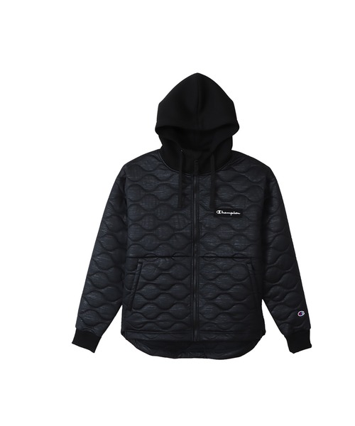 Champion(チャンピオン)の「【Champion/チャンピオン】メンズ スポーツ ジップフーデッドジャケット(その他アウター・メンズ・オリーブ/ブラック/ベージュ・X-LARGE/LARGE)」の2枚目の写真
