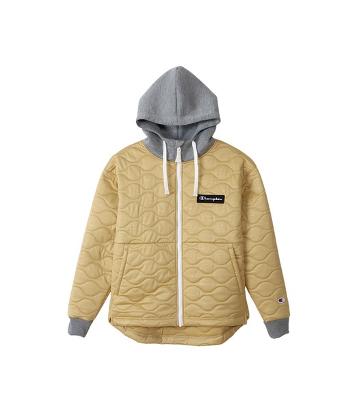 Champion(チャンピオン)の「【Champion/チャンピオン】メンズ スポーツ ジップフーデッドジャケット(その他アウター・メンズ・オリーブ/ブラック/ベージュ・X-LARGE/LARGE)」の9枚目の写真