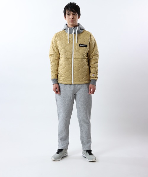 Champion(チャンピオン)の「【Champion/チャンピオン】メンズ スポーツ ジップフーデッドジャケット(その他アウター・メンズ・オリーブ/ブラック/ベージュ・X-LARGE/LARGE)」の5枚目の写真
