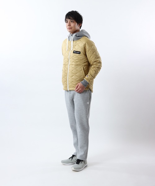 Champion(チャンピオン)の「【Champion/チャンピオン】メンズ スポーツ ジップフーデッドジャケット(その他アウター・メンズ・オリーブ/ブラック/ベージュ・X-LARGE/LARGE)」の6枚目の写真
