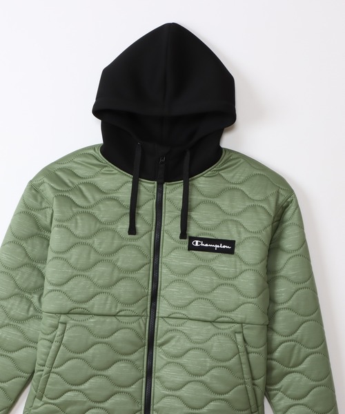 Champion(チャンピオン)の「【Champion/チャンピオン】メンズ スポーツ ジップフーデッドジャケット(その他アウター・メンズ・オリーブ/ブラック/ベージュ・X-LARGE/LARGE)」の18枚目の写真