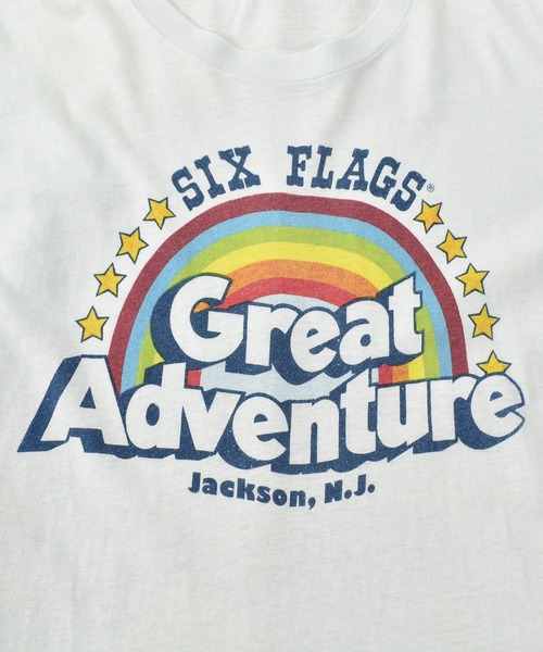 【ヴィンテージ古着】70's Six Flags Great Adventure プリント Ｔシャツ（Tシャツ/カットソー）｜VINTAGE（ヴィンテージ） wif.tv