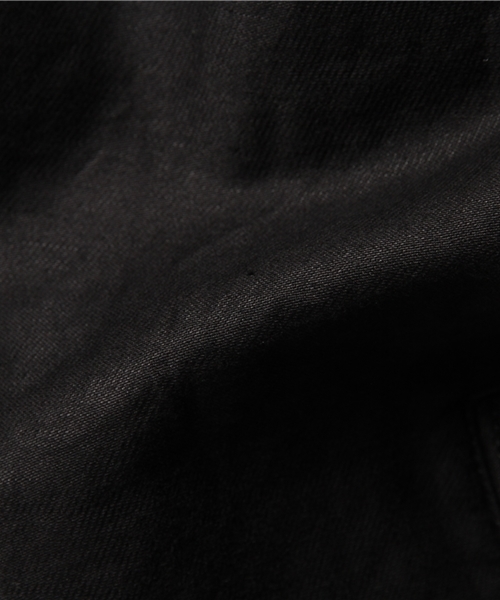 green label relaxing（グリーンレーベルリラクシング）の「C/LINEN NOCOL RIDERS ブルゾン ◆（ブルゾン・メンズ・ベージュ/ブラック・SMALL/MEDIUM/LARGE）」の8枚目の写真