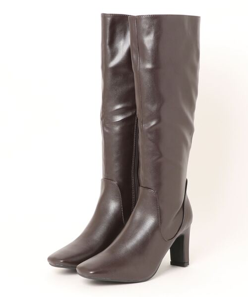 clear(クリア)の「ヒールロングブーツ(ブーツ・レディース・ブラック/ブラウン・M/L)」の10枚目の写真