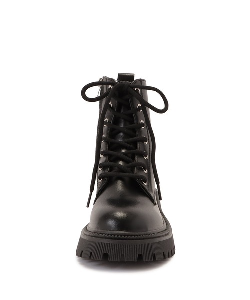 Lace Ladies（レースレディース）の「厚底レースアップショートブーツ（ブーツ・レディース・ブラック/アイボリー・22.5/23/23.5/24/24.5/25）」の19枚目の写真