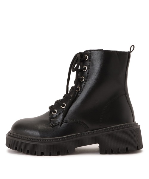 Lace Ladies（レースレディース）の「厚底レースアップショートブーツ（ブーツ・レディース・ブラック/アイボリー・22.5/23/23.5/24/24.5/25）」の20枚目の写真