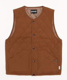 Schott/ショット/QUILTING WORK VEST/キルティング　ワークベスト