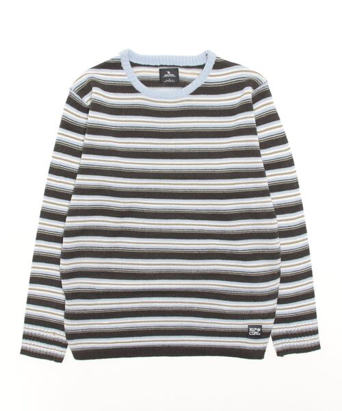 rip curl(リップカール)の「【RIPCURL(リップカール)】SWC SWEATER ボーダーセーター(ニット/セーター・メンズ・ナチュラル/ブルー系その他2・SMALL/MEDIUM/LARGE/X-LARGE)」の8枚目の写真
