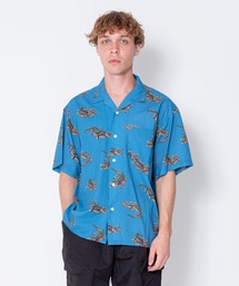 S/S OPEN COLLAR ALOHA SHIRT "ROGERS"