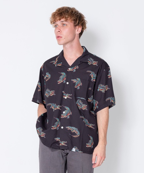 セール】S/S OPEN COLLAR ALOHA SHIRT 'ROGERS'（シャツ