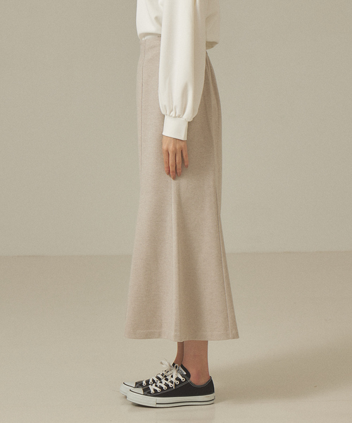 abahouse mavie(アバハウスマヴィ)の「【セットアップ対応】カルセジャージーマーメイドスカート(スカート・レディース・ブラック/アイボリー/セージグリーン・36/38)」の8枚目の写真