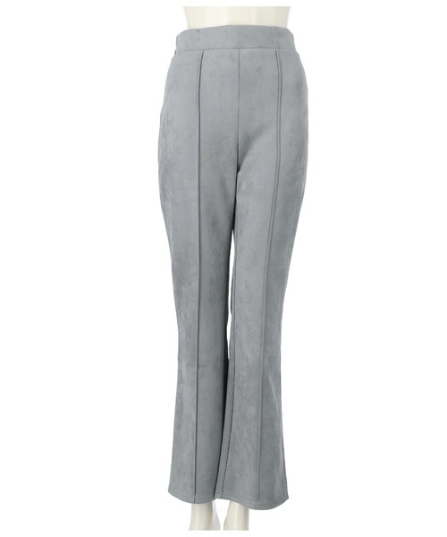 ANAP（アナップ）の「フェイクスエードフレアパンツ（その他パンツ・レディース・モカ/ブルー/グレイッシュベージュ・FREE）」の12枚目の写真