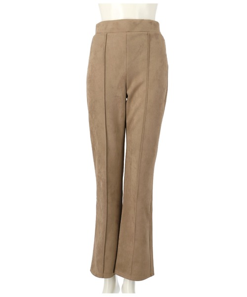 ANAP（アナップ）の「フェイクスエードフレアパンツ（その他パンツ・レディース・モカ/ブルー/グレイッシュベージュ・FREE）」の10枚目の写真