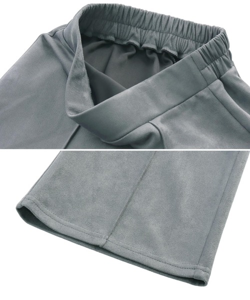 ANAP（アナップ）の「フェイクスエードフレアパンツ（その他パンツ・レディース・モカ/ブルー/グレイッシュベージュ・FREE）」の14枚目の写真