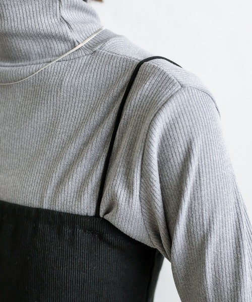 mystic（ミスティック）の「【サイズ展開あり】シアーベアキャミワンピース（ワンピース・レディース・ベージュ/ブラック・1/2）」の17枚目の写真